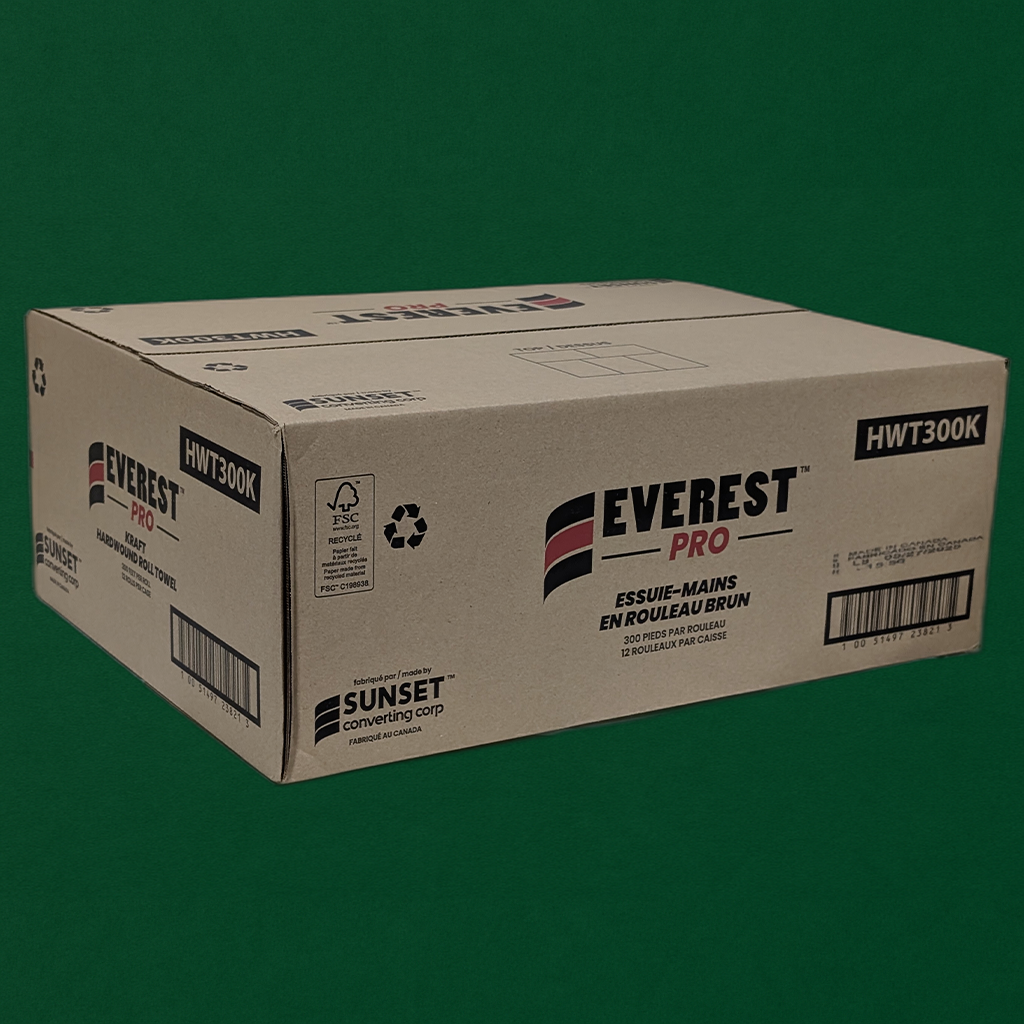 Kraft Roll Towel 300ft (12rl/cs)