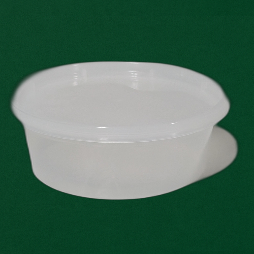 8oz Injection Deli Container with Lid clear(240 Pcs)