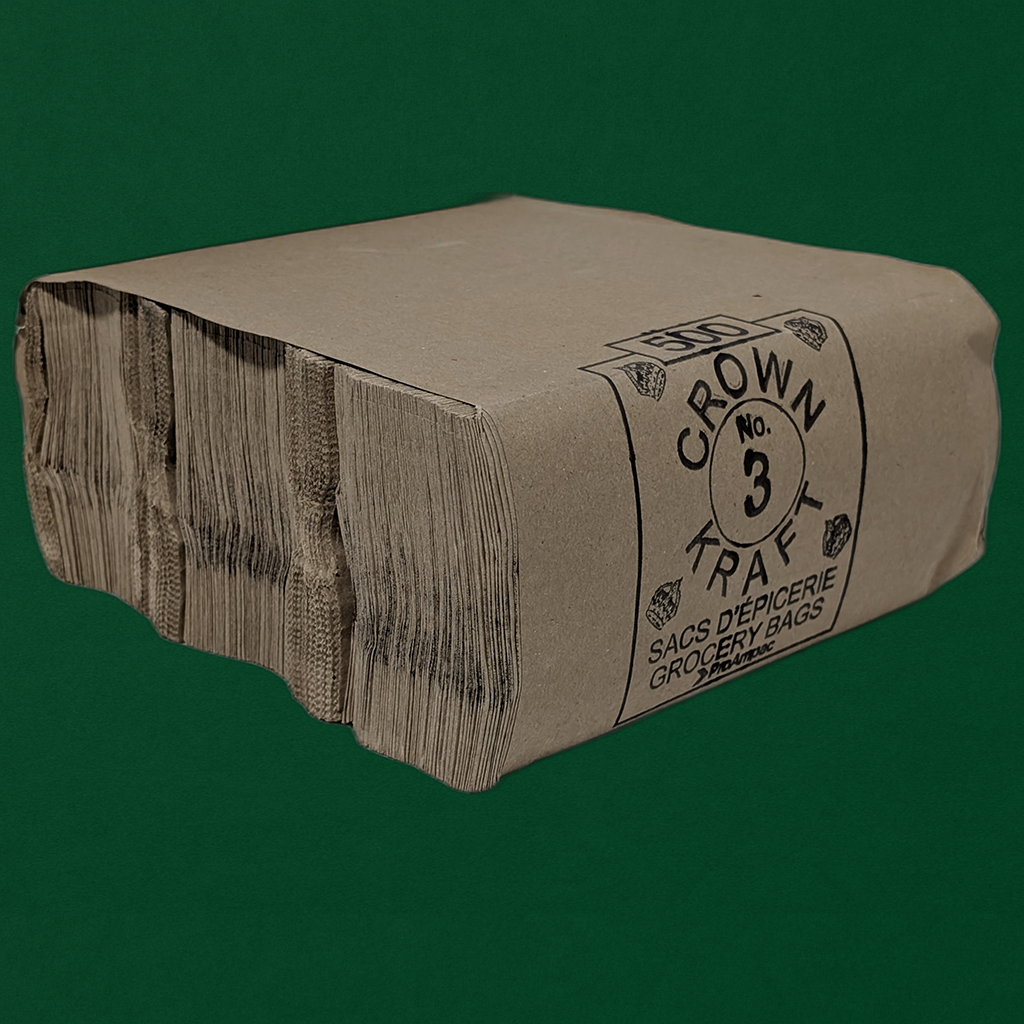 3 lb Kraft Paper Bag (500 Pcs)