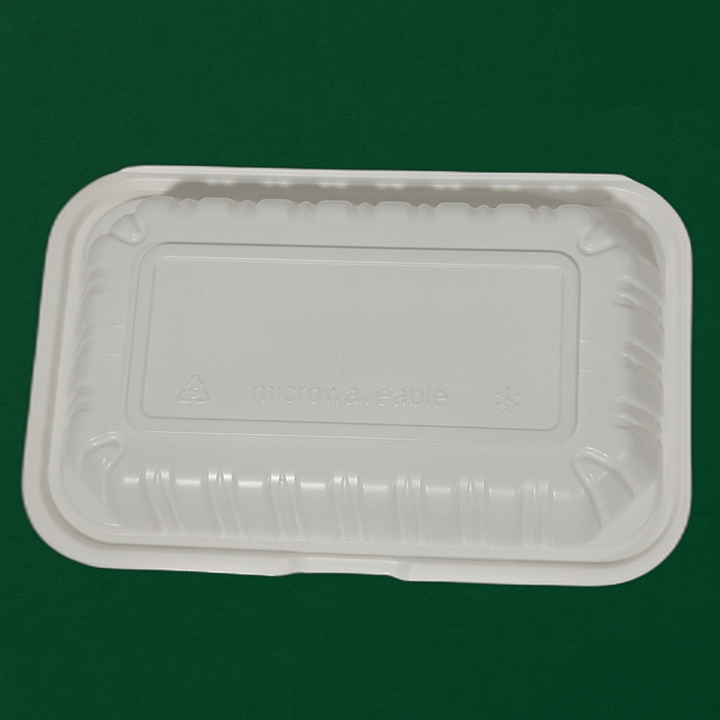 9″ × 6″ Microwave-Safe MFPP Hinged Container (200 Pcs)