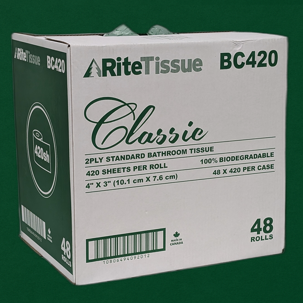 2 Ply Toilet Tissue 420s (48rl/cs)