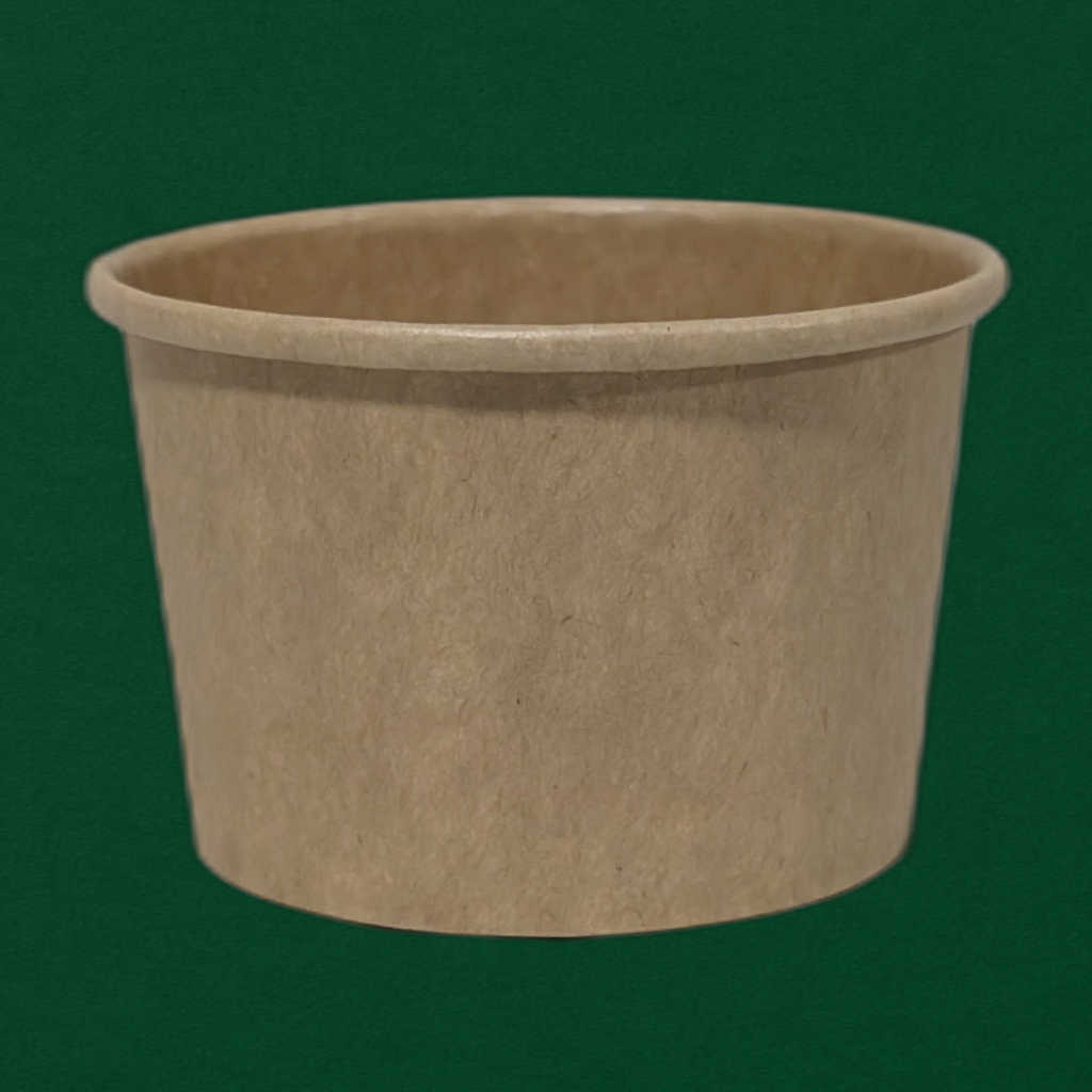 4oz Paper Food Container Kraft (1000 Pcs)