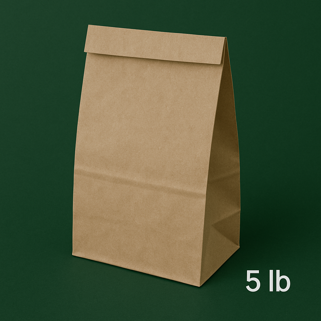 5 lb Kraft Paper Bag (500 Pcs)