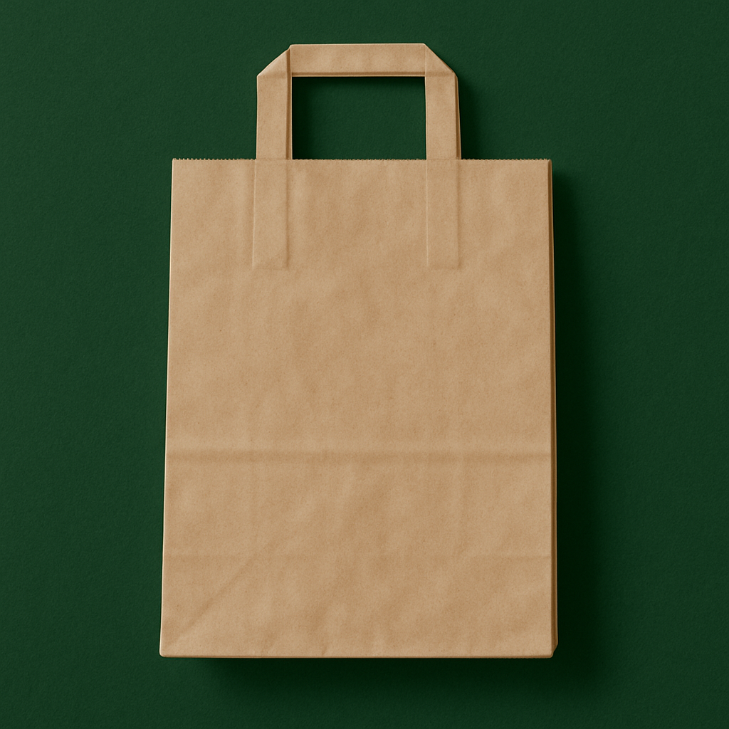 Super-Strong Kraft Paper Bag – 10″×5″×13″ (250 Pcs)