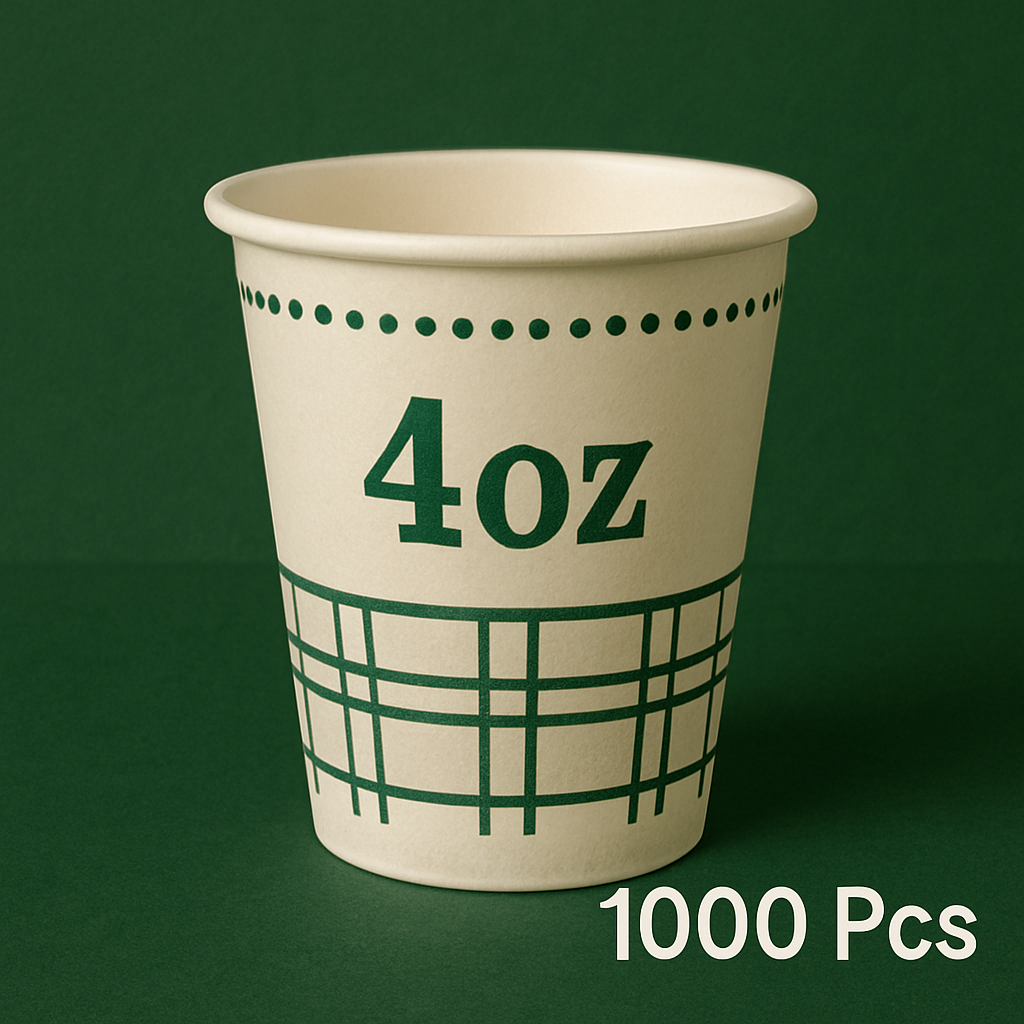 4oz Printed Paper Cup (1000 Pcs)