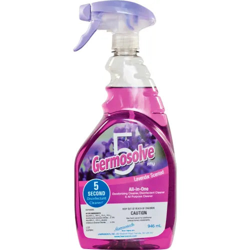VISION Germosolve 5 Disinfectant Cleaner & Deodorizer - Lavender (946 ml)