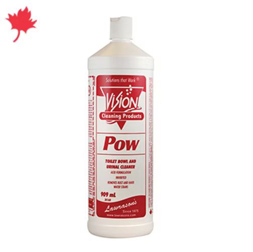VISION Pow Toilet Bowl and Urinal Cleaner 909 mL