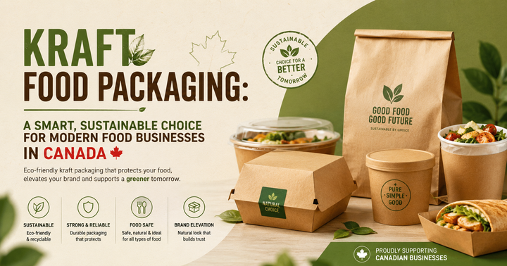 Kraft Food Packaging: A Smart, Sustainable Choice for Modern Food Businesses in Canada