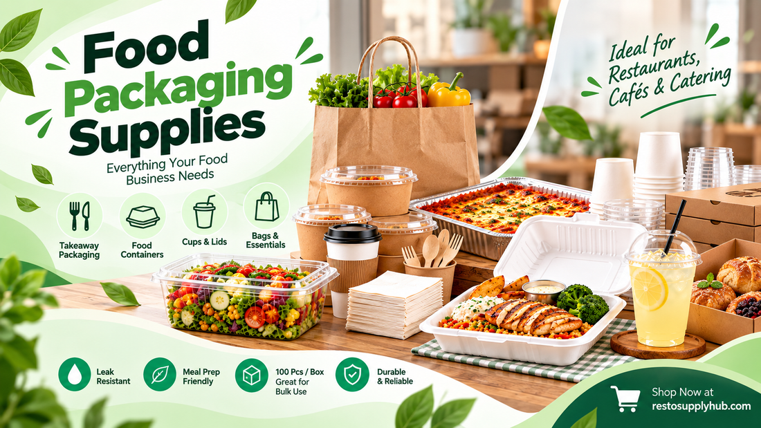 High-Quality Food Packaging Supplies | Everything Your Food Business Needs