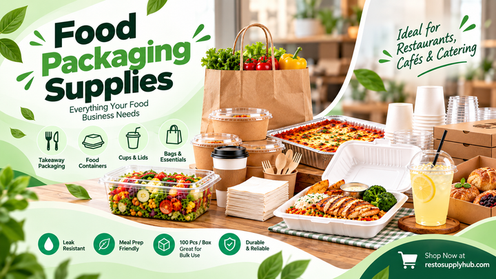 High-Quality Food Packaging Supplies | Everything Your Food Business Needs