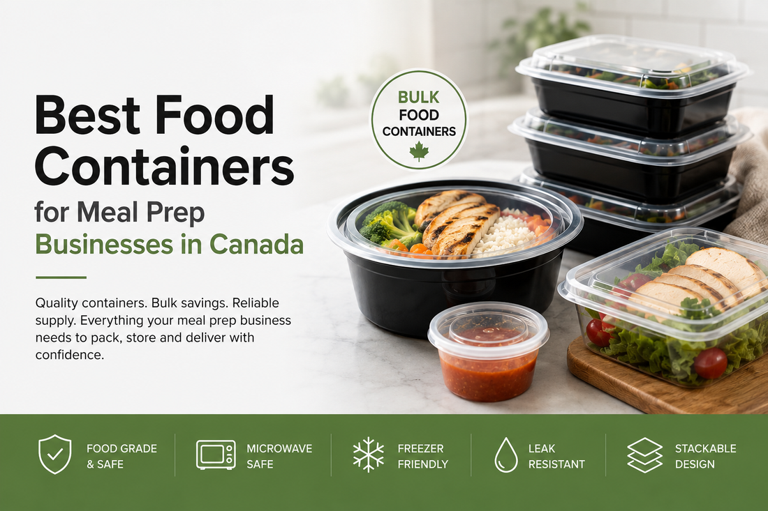 Best Food Containers for Meal Prep Businesses in Canada