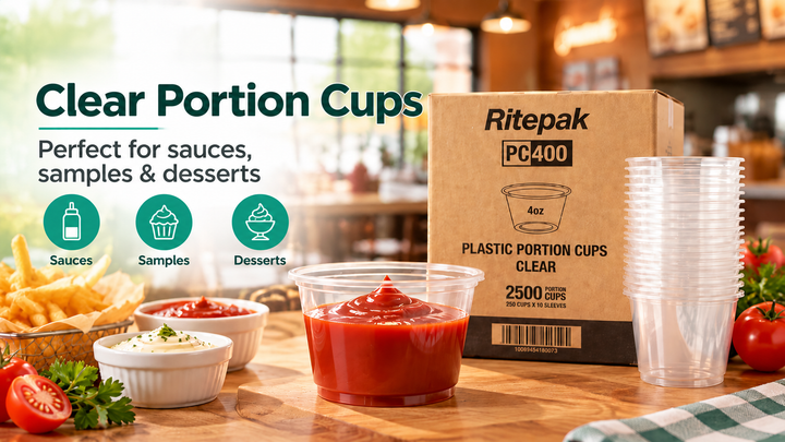 Clear Portion Cups: A Practical Choice for Sauces, Samples & Desserts
