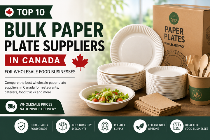 Top 10 Bulk Paper Plate Suppliers in Canada for Food Businesses