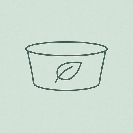 Kraft paper salad bowls