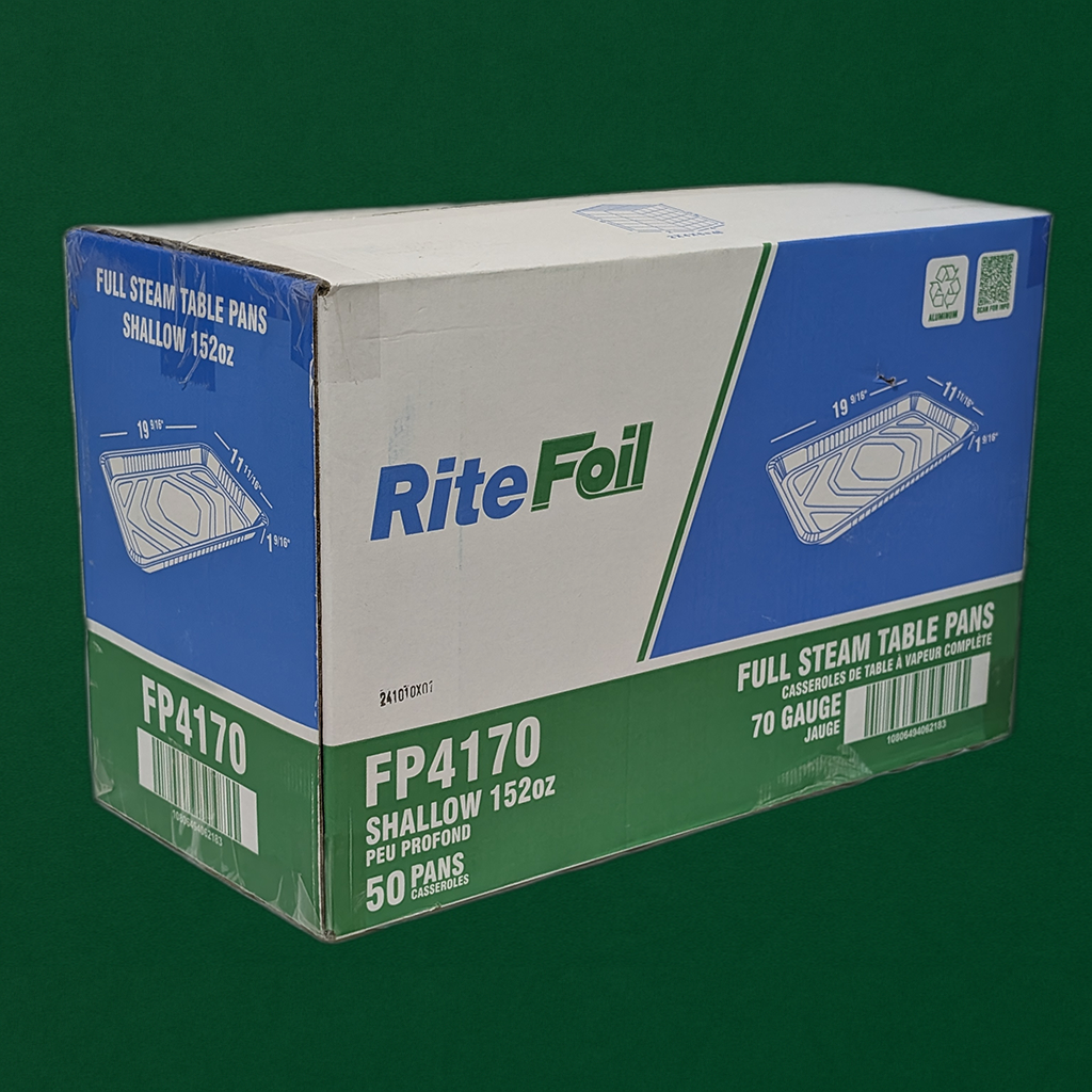 Full Steam Table Pan Shallow (152oz) - 50 Pcs