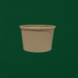 8oz Paper Food Container Kraft (500Pcs)