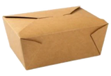 #4 | 98oz Kraft Foldable Paper Box (160 Pcs) - Resto Supply Hub 