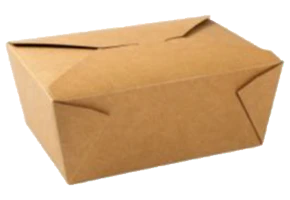#4 | 98oz Kraft Foldable Paper Box (160 Pcs) - Resto Supply Hub 