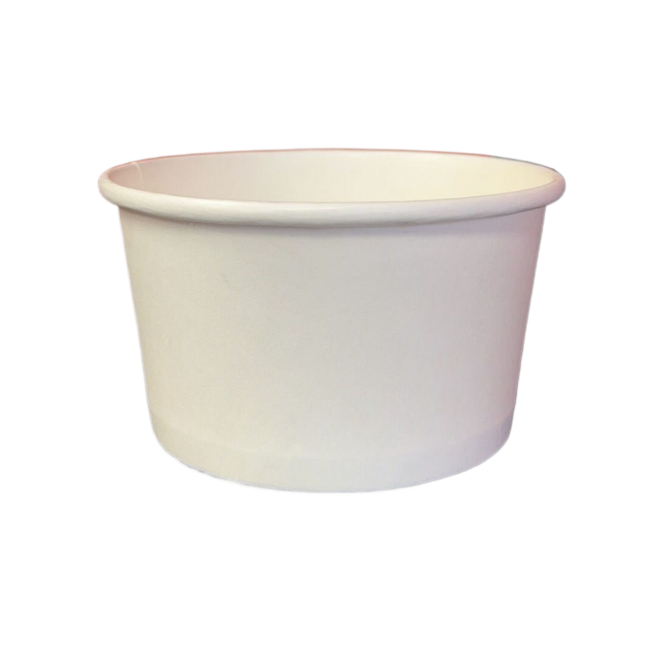 12oz Soup cup plain (500 Pcs)