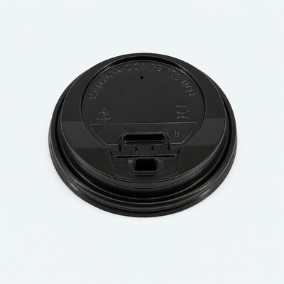 10oz - 20oz Paper cup black dome lid (1000 Pcs)