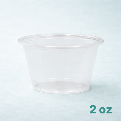 2oz Clear Plastic Portion cup(2500 Pcs)