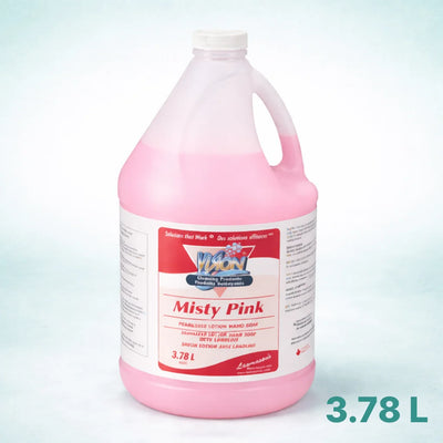 Misty Pink Pearlized Lotion hand soap with lanoline [VISION] (3.78L)