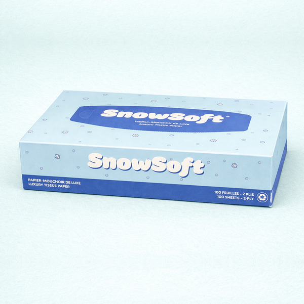 Snow Soft 2-Ply Facial Tissue (3000 Pcs)