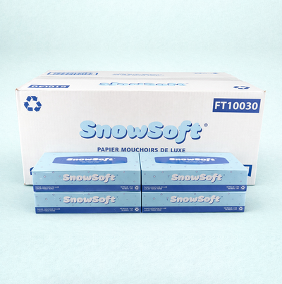 Snow Soft 2-Ply Facial Tissue (3000 Pcs)