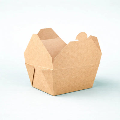 #1 | 26oz Kraft Foldable Paper Box (300 Pcs)