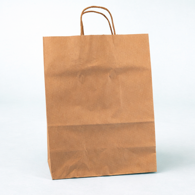 Paper Bag with Handle - 13" x 7" x 17" (250 Pcs)