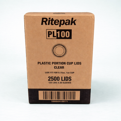 0.75oz Plastic portion cup lid (2500 Pcs)