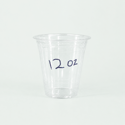 12oz Clear drinking cup (1000 Pcs)