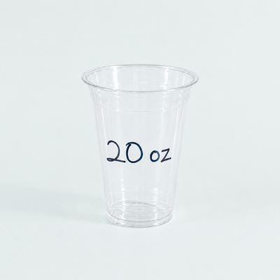 20oz Clear drinking cup (1000 Pcs)