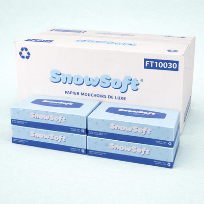Snow Soft 2-Ply Facial Tissue (3000 Pcs)