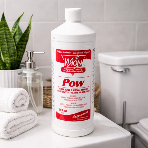 VISION Pow Toilet Bowl and Urinal Cleaner (909 mL)