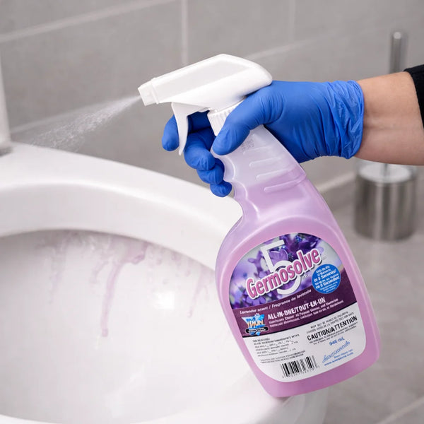 VISION Germosolve 5 Disinfectant Cleaner & Deodorizer - Lavender (946 ml)