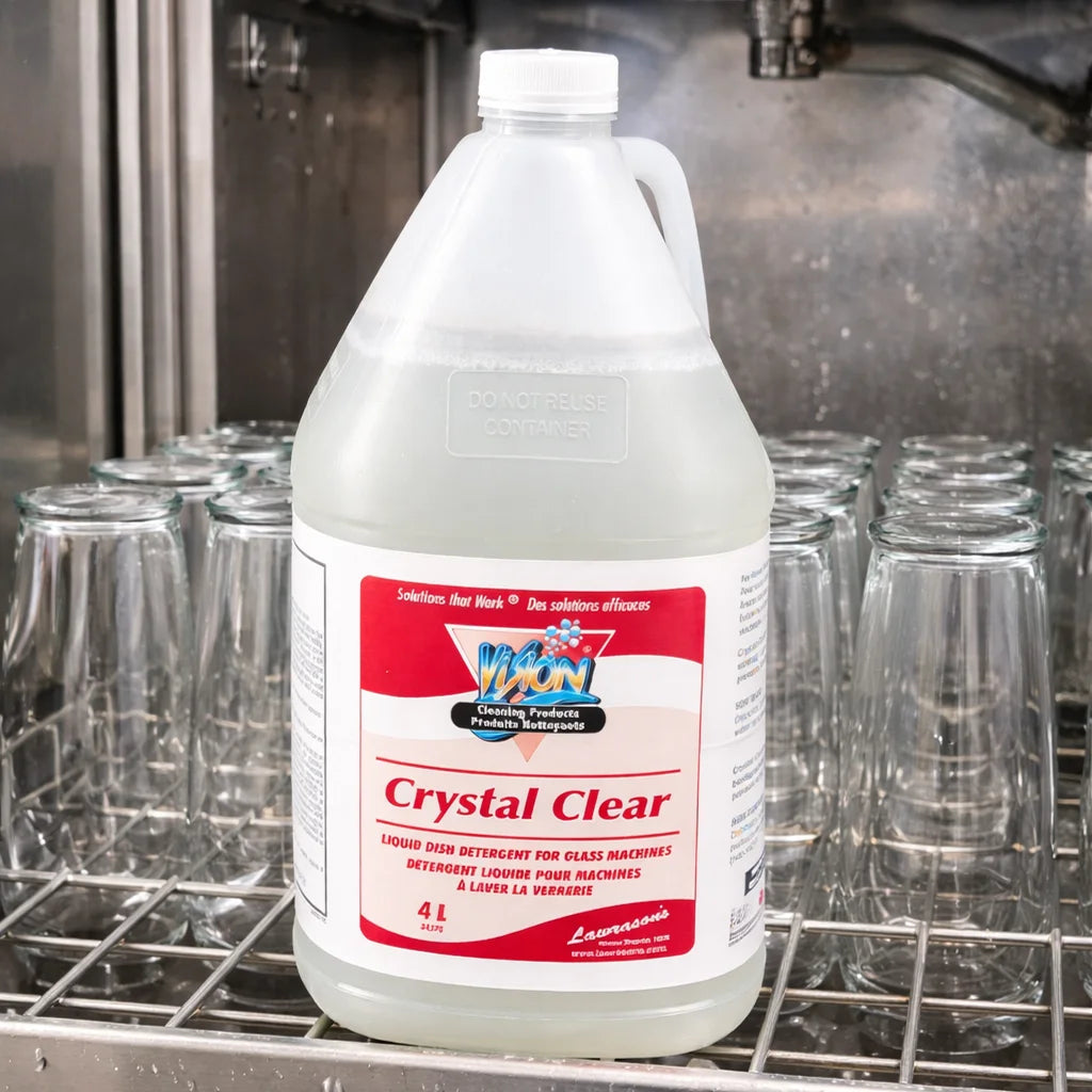 Crystal Clear - Liquid Dish Detergent for Glass Machines [VISION] (4L)