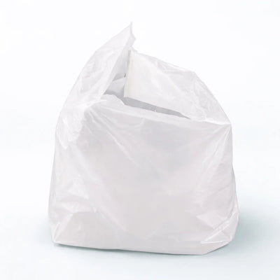 #2 White T-Shirt bags - 10" x 6" x 20" (14 lb Case Weight)