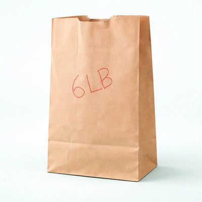 6 lb Kraft Paper Bag (500 Pcs)