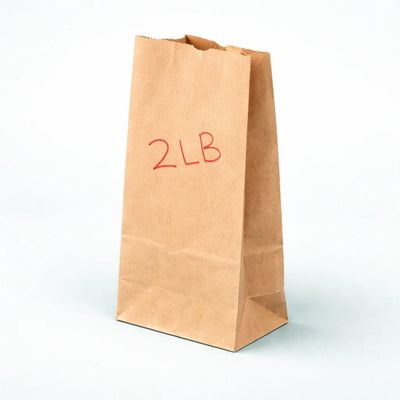 2 lb Kraft Paper Bag (500 Pcs)