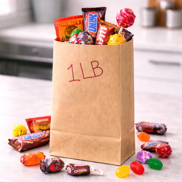 1 lb Kraft Paper Bag (500 Pcs)