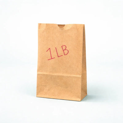 1 lb Kraft Paper Bag (500 Pcs)