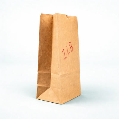 1 lb Kraft Paper Bag (500 Pcs)