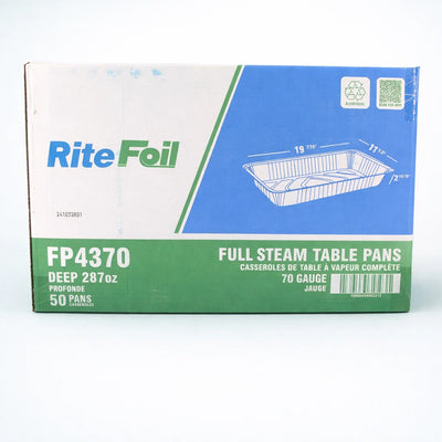 Full Steam Table Pan Deep (287oz) - 50 Pcs