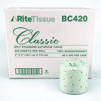 2 Ply Toilet Tissue [Rite Tissue] (48rl/cs)