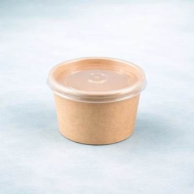 PP Lid for 8oz Paper Food Container (500 Pcs)