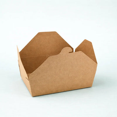 #3 | 69oz Kraft Foldable Paper Box (200 Pcs)