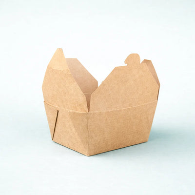 #1 | 26oz Kraft Foldable Paper Box (300 Pcs)