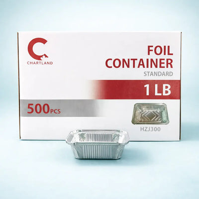 Standard aluminum foil Container (500 Pcs)