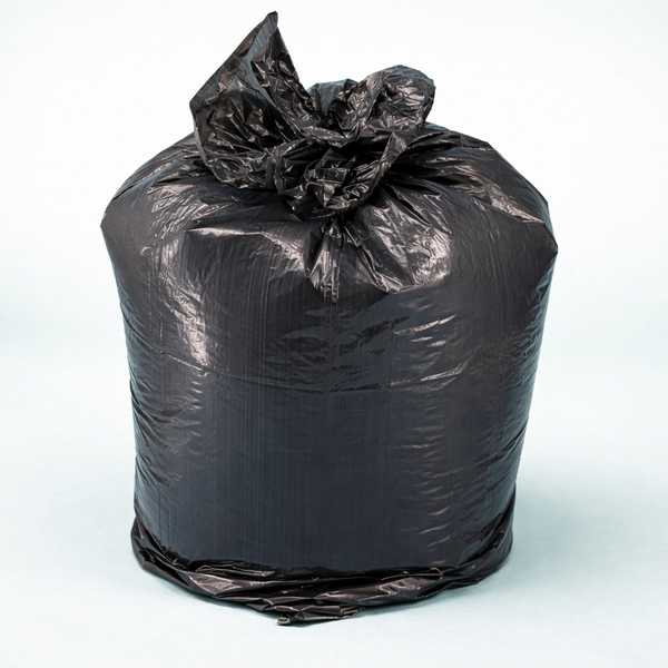 20" × 22" Black Garbage Bags - Regular (200 Pcs)